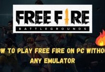 free fire for pc without bluestacks