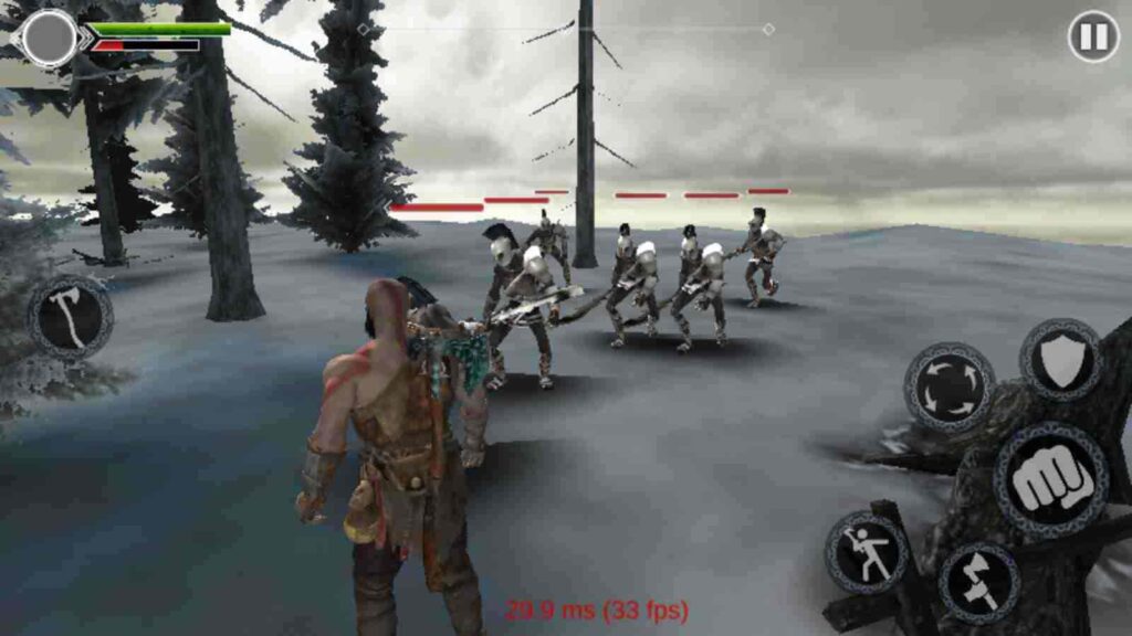 god of war mobile gameplay