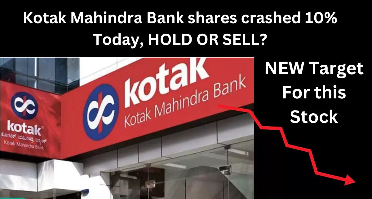 Kotak Mahindra Bank shares crashed